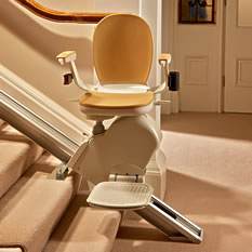 Brooks Lincoln straight stairlift installation Huddersfield
