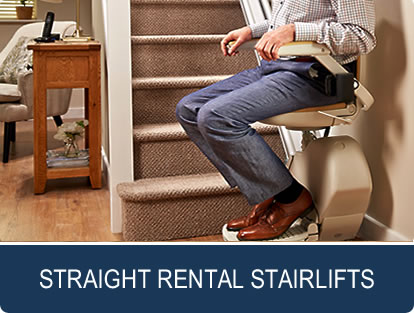 rental stairlift installation in Crawley